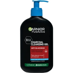 Garnier Pure Active Charcoal čistiaci gél proti čiernym bodkám 250 ml