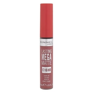 Rimmel Lasting Mega Matte lehká tekutá matná rtěnka 16h odstín Rose & Shine 7,4 ml