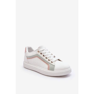 Classic Women's Sports Shoes White-Pink Amaranth