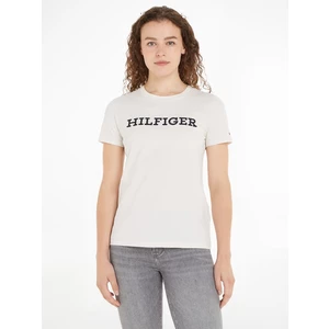 White women's T-shirt Tommy Hilfiger
