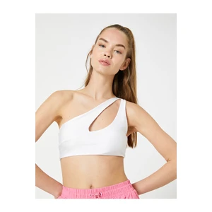 Koton Sports Bra with Window Detail and Cups