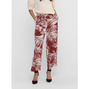 Brick patterned trousers ONLY Augustina - Women