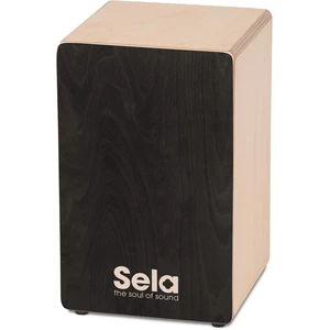 Sela SE 118 Primera Drevený cajon Čierna