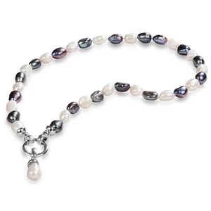 JwL Luxury Pearls Náhrdelník z pravých perel ve dvou odstínech JL0316