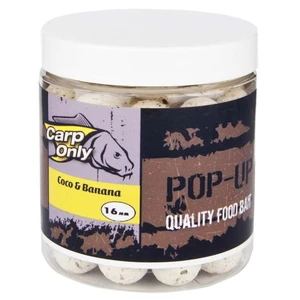 Carp only plávajúci boilies pop up 100 g 20 mm-white fp