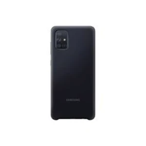 Tok Samsung Silicone Cover EF-PA715TBE Samsung Galaxy A71 - A715F, Black