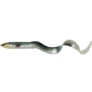 Savage gear gumová nástraha 3d real eel bulk green silver