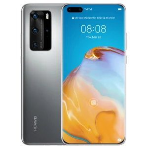 Huawei P40 Pro 5G, 8/256GB, Dual SIM, Silver Frost - EU disztribúció