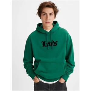 Levi's Green Mens Sweatshirt Levi's® Relaxed Graphic after Olde Englis - Men