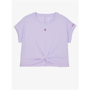 Light purple womens crop top Converse - Women