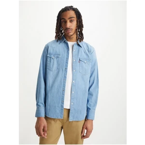 Levi's Light Blue Mens Denim Shirt Levi's® Barstow Western Standard - Men