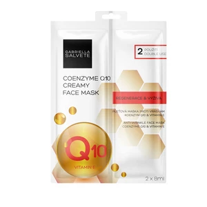 Gabriella Salvete Face Mask Coenzyme Q10 regenerační pleťová maska proti vráskám 2x8 ml