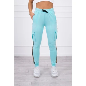 Pants cargo mint