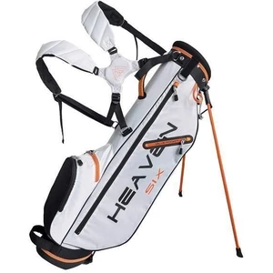 Big Max Heaven 6 White/Black/Orange Borsa da golf Stand Bag