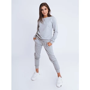 Women's sweatshirt LARA light gray Dstreet BY0973