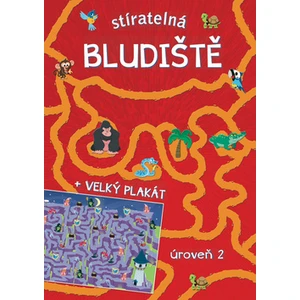 Stíratelná bludiště úroveň 2 -- + velký plakát