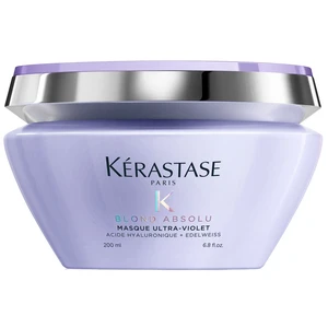 Kérastase Blond Absolu Masque Ultra-Violet hĺbková starostlivosť pre zosvetlené, melírované studené blond vlasy 200 ml