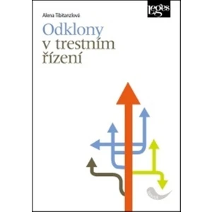 Odklony v trestním řízení - Alena Tibitanzlová