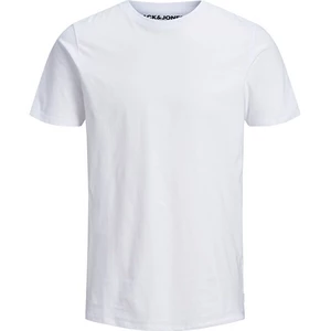 Jack&Jones Pánske tričko JJEORGANIC BASIC 12156101 White SLIM XL