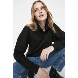 Trendyol Sweatshirt - Black - Regular fit