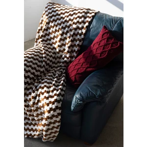 MONNARI Woman's Blanket 171327550 /Check Pattern