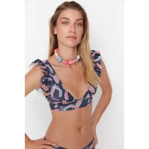 Női bikini felső Trendyol Patterned