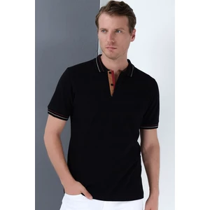 T8567 DEWBERRY MEN's T-SHIRT-BLACK