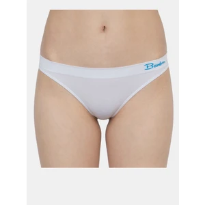 Boková tanga Bamboo  bílá  M/L