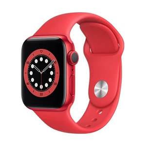 Apple Watch Series 6 GPS, 44mm PRODUCT(RED) Aluminium Case with PRODUCT(RED) Sport Band - Regular