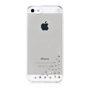 Swarovski kryt Diffusion pre iPhone SE/5s/5 - Crystal