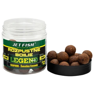 Jet fish rozpustné boilie legend range seafood slivka cesnak 250 ml - 24 mm