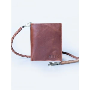 Big Star Man's Wallet Wallet 175231 Light  SkÃra naturalna-803