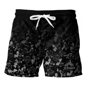 Pánske oblečenie Mr. GUGU & Miss GO Mr._GUGU_&_Miss_GO_Swimwear_ST1799_Black