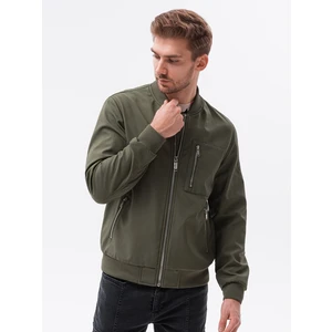 Ombre Clothing Men's mid-season bomber jacket C513