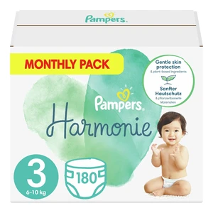 Pampers Harmonie 3 6 -10 kg 180 ks