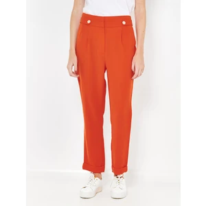 Orange Trousers CAMAIEU - Women