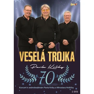 Koncert 70 - 2 DVD - Veselá Trojka [DVD, Blu-ray]