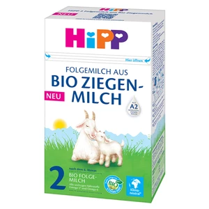 HiPP 2 BIO Kozie mlieko od ukončeného 6. mesiaca 400 g