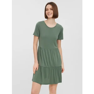 Vero Moda Dámske šaty VMFILLI Regular Fit 10248703 Laurel Wreath XS