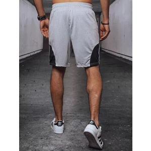 Light gray men's shorts Dstreet SX2110
