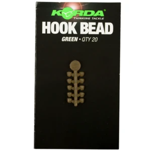 Korda zarážky na háček Hook Bead green 20ks