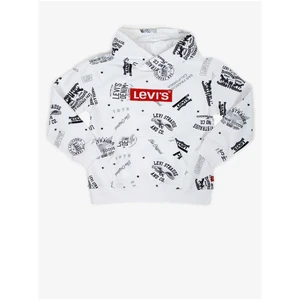 Levi's White Kids Patterned Hoodie Levi's® - Boys