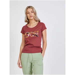 Burgundy Women's T-Shirt Picture - Women