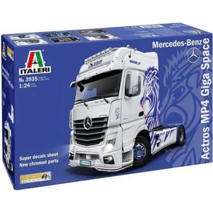 Italeri 3935 MB Actros MP4 Show GigaSpace model ťahača, stavebnica 1:24