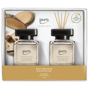 ipuro Essentials Cedar Wood darčeková sada 2x50 ml