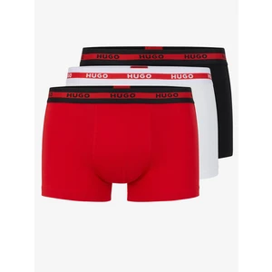 Hugo Boss 3 PACK - pánske boxerky HUGO 50492375-621 XXL