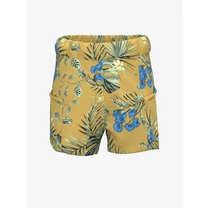 Yellow Girl Patterned Shorts name it Florence - Girls