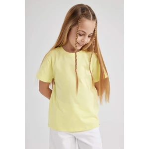 DEFACTO Girl Regular Fit Short Sleeve T-Shirt