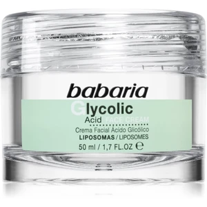 Babaria Glycolic Acid regenerační pleťový krém na noc 50 ml