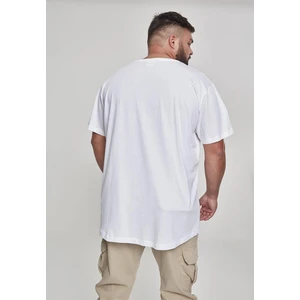 Long T-shirt in the shape of white